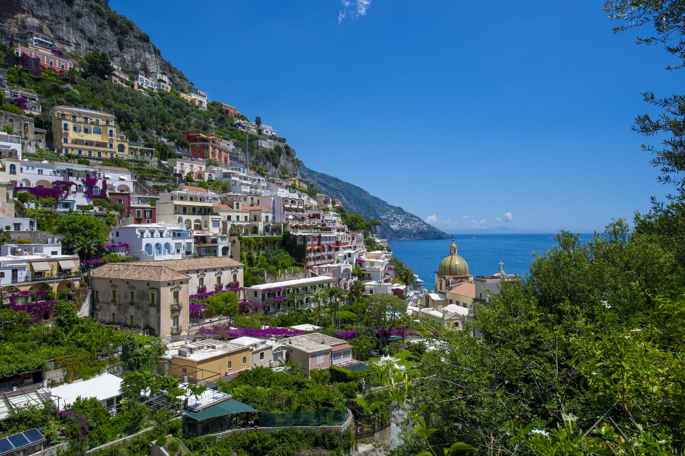 Sea View Four Bedroom Villa in Positano